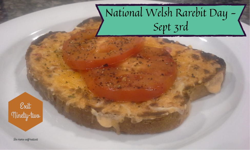 National Welsh Rarebit Day Exit Two